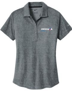 Ladies Nike Dri-fit Crosshatch Polo