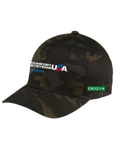 Military Veteran Port Flex Fit Cap