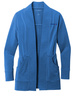Ladies Micro Terry Cardigan